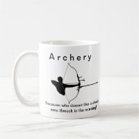 Tasse de tir à l'arc