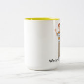 Tasse de ton de DHG deux (15 onces) (Centre)