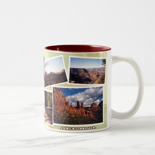 Tasse de ton de l'album deux d'image de l'Arizona (Droit)