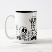Tasse de ton des squelettes deux (Gauche)