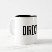 Tasse de ton du classique deux de directeur (Devant gauche)