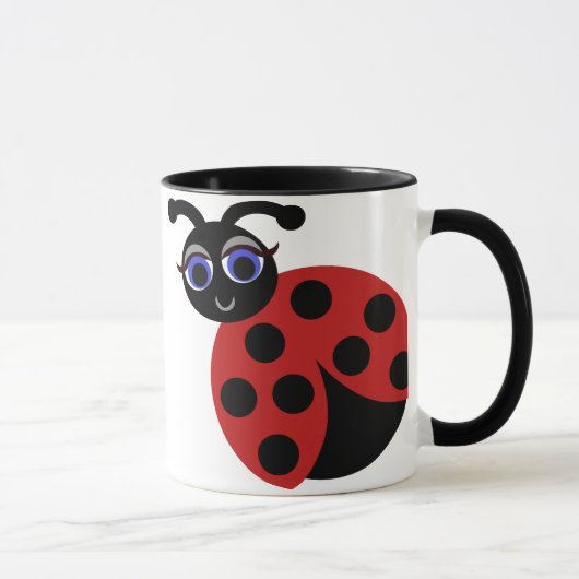 Tasse de Toon de coccinelle de Madeleine (Droite)