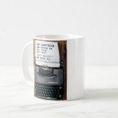 Tasse "de TORSION de COMPLOT" - pleine machine à (Devant gauche)