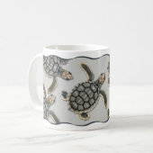 Tasse de tortue de mer de Flatback (Devant gauche)