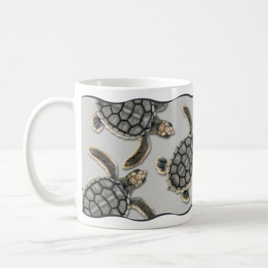 Tasse de tortue de mer de Flatback (Gauche)