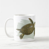 Tasse de tortue verte (Gauche)