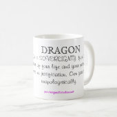 Tasse de totem de dragon (Devant droit)