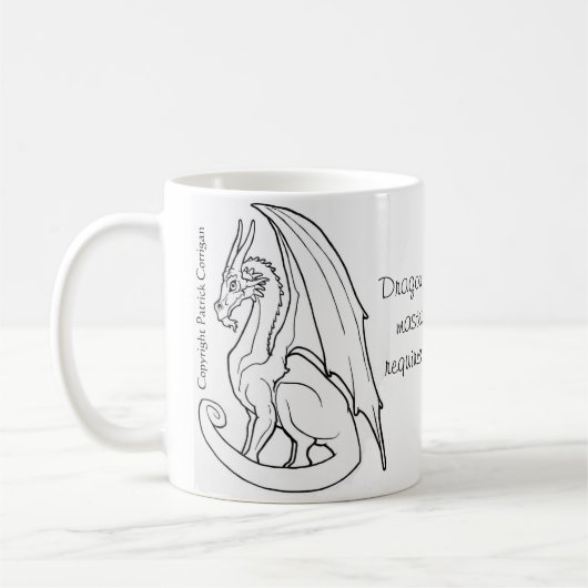Tasse de totem de dragon (Gauche)