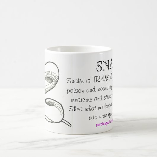 Tasse de totem de serpent (Centre)