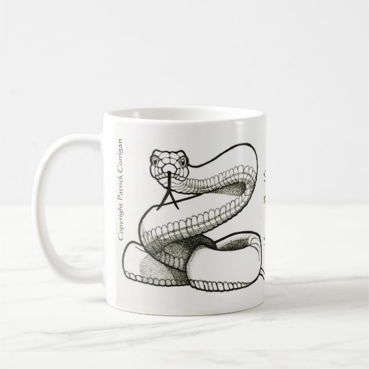 Tasse de totem de serpent (Gauche)