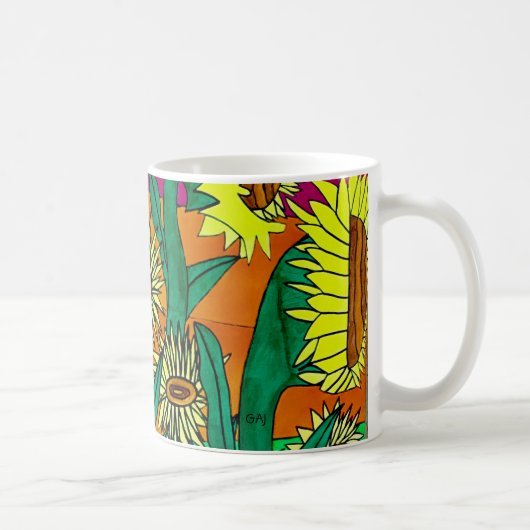 Tasse de tournesol (Droite)