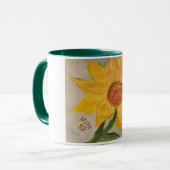 Tasse de tournesol (Devant gauche)