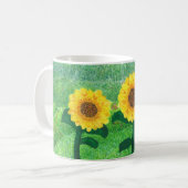 Tasse de tournesols de danse (Devant gauche)