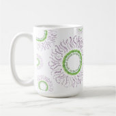 Tasse de tournesols de mandala de gratitude de (Gauche)