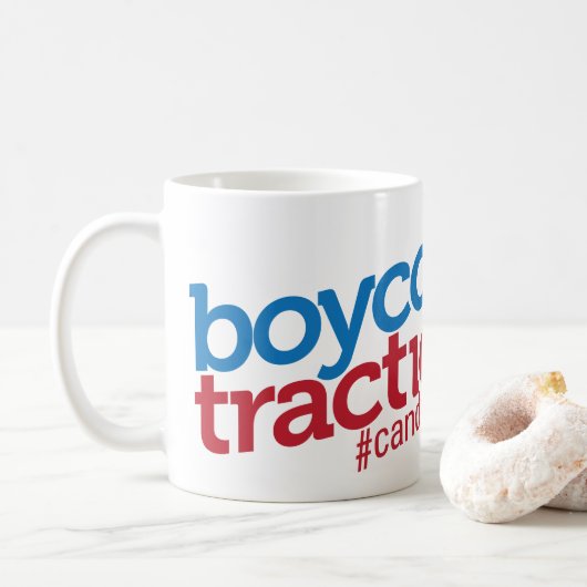 Tasse de traction de boycott (Avec donut)