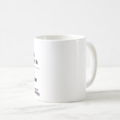Tasse de tragédie de lard d'autisme (Devant droit)