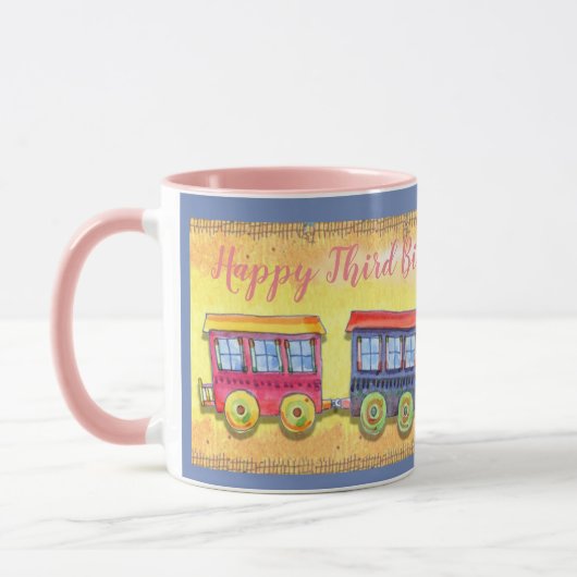 Tasse de train de Choo-Choo des enfants (Gauche)