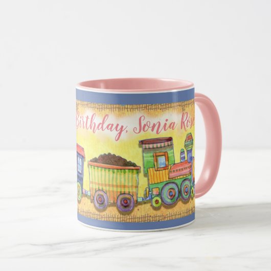 Tasse de train de Choo-Choo des enfants (Devant droit)