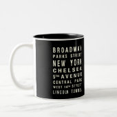 TASSE DE TRAIN DE NEW YORK (Gauche)