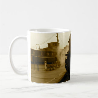 Tasse de train de vapeur