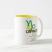 Tasse de traits de Capricorne (Devant droit)
