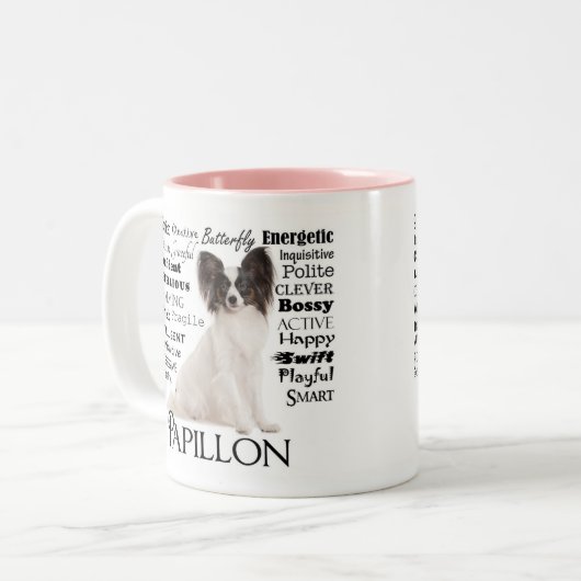 Tasse de traits de Papillon (Devant gauche)