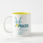 Tasse de traits de Poissons (Gauche)
