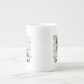 Tasse de traits de teckel (Devant)