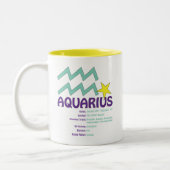 Tasse de traits de Verseau (Gauche)