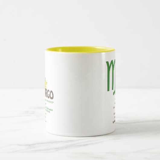 Tasse de traits de Vierge (Centre)