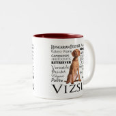 Tasse de traits de Vizsla (Devant droit)