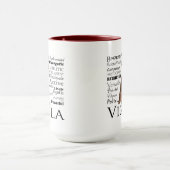 Tasse de traits de Vizsla (Centre)