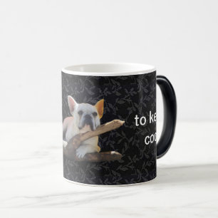 Tasse de transformation de bouledogues français