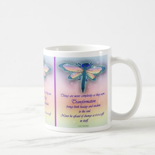 Tasse de "transformation" de libellule (Droite)