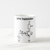 Tasse de transistor de NPN (Centre)