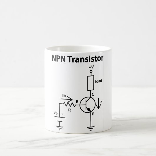 Tasse de transistor de NPN (Centre)