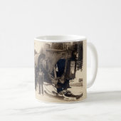 Tasse de transporteur de rondin de Lombard (Devant droit)