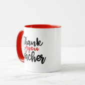 Tasse de travail de professeur de Merci (Devant gauche)