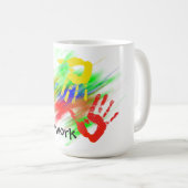 Tasse de travail d'équipe (Devant droit)