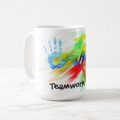 Tasse de travail d'équipe (Devant gauche)