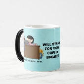 Tasse de travail d'ordinateur (Devant gauche)