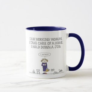Tasse de travailleuse active