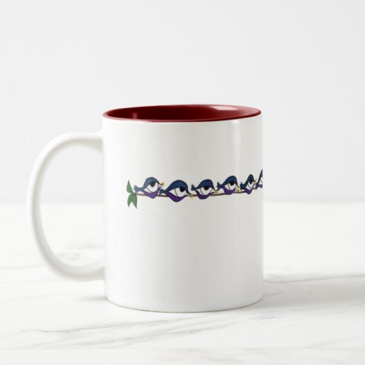 Tasse de treize merles (Gauche)