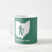 Tasse de TrekOhio, verte (Devant gauche)