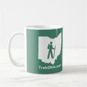 Tasse de TrekOhio, verte (Gauche)
