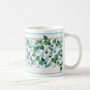 tasse de trellis de lierre