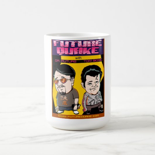 Tasse de tremblement de Doc. et de TomeFuture (Centre)