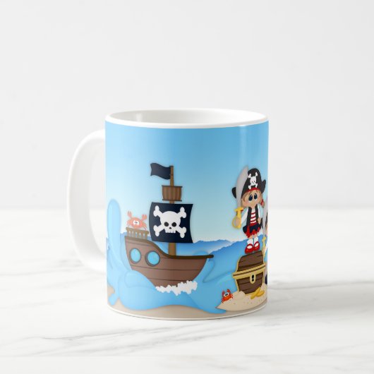 Tasse de trésor d'épée d'aventure de pirate (Devant gauche)