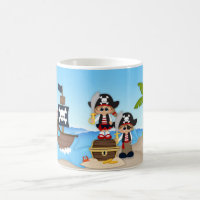 Tasse de trésor d'épée d'aventure de pirate
