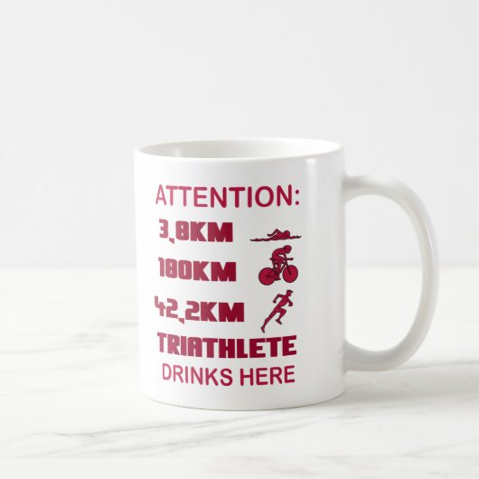 Tasse de triathlete de LD (Droite)